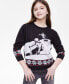 Фото #3 товара Big & Little Girls Skier Sweater, Created for Macy's