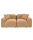 Фото #8 товара L-Shape Modular Sectional Sofa, DIY Combination, Teddy Fabric, Camel