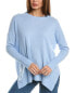 Forte Cashmere Easy Crew Cashmere Pullover Women's XS - фото #1