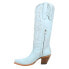Фото #3 товара Corral Boots Tall Embroidered Snip Toe Cowboy Womens Blue Casual Boots Z5254