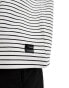 Pull&Bear ottoman striped t-shirt in white