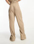 Фото #6 товара Vero Moda plisse trouser co-ord in stone