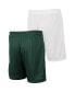 Фото #3 товара Men's White, Green Michigan State Spartans Wiggum Reversible Shorts