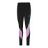 Фото #1 товара Puma Lava Colorblocked Leggings Womens Black Athletic Casual 53852201