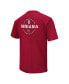 Фото #4 товара Men's Crimson Indiana Hoosiers OHT Military-Inspired Appreciation T-shirt