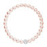 Romantic bead bracelet with Preciosa crystals 33115.3