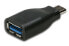 Фото #2 товара i-tec USB-C Adapter - USB 3.1 Type-C - USB 3.0 Type-A - Male/Female - Black