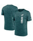 ფოტო #1 პროდუქტის Men's Midnight Green Philadelphia Eagles 2024 Sideline Velocity Performance T-Shirt