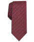 Фото #1 товара Men's Slim Grid Tie, Created for Macy's