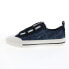 Фото #10 товара Diesel S-Astico Low Zip Mens Blue Canvas Lace Up Lifestyle Sneakers Shoes