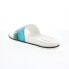 Фото #6 товара Robert Graham Washed Up RG5639F Mens Blue Leather Slides Sandals Shoes