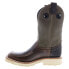 Фото #5 товара Double H Claton Domestic Wide Square Moc Toe Roper 11" Mens Brown Work Boots