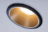 Фото #10 товара PAULMANN 934.03 - Recessed lighting spot - Non-changeable bulb(s) - 1 bulb(s) - 6.5 W - 460 lm - Black - Gold