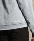 ფოტო #4 პროდუქტის Mens Faux Sherpa Denim Jacket