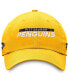 Фото #3 товара Men's Gold Pittsburgh Penguins Authentic Pro Rink Adjustable Hat
