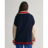 GANT Wool Neps Letterman Half Zip Sweater