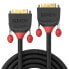Фото #4 товара Lindy 1m DVI-D Dual Link Cable - Black Line - 1 m - DVI-D - DVI-D - Male - Male - Black - Red