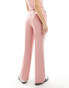 Фото #4 товара Miss Selfridge co-ord tailored wide leg trouser in Pink