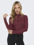 Фото #14 товара ONLY Women's Onltile L/S High Neck Lace Top JRS 15207788