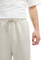 Фото #8 товара ASOS DESIGN straight scuba joggers in beige with cargo pockets