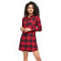 Фото #2 товара URBAN CLASSICS Check Long Sleeve Short Dress