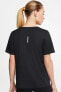 City Sleek Top Kadın Siyah Koşu Tişörtü