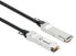 Фото #3 товара Intellinet QSFP+ 40G Passive DAC Twinax Cable QSFP+ to QSFP+, 1 m (3 ft.), MSA-compliant for Maximum Compatibility, Direct Attach Copper, AWG 30, Black, 1 m, QSFP+, QSFP+