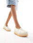 Фото #3 товара Toms Alpargata platform espadrilles in natural canvas