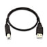 Фото #3 товара V7 Black USB Cable USB 2.0 A Male to USB 2.0 B Male 0.5m 1.6ft - 0.5 m - USB A - USB B - USB 1.0 - 480 Mbit/s - Black