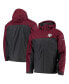 ფოტო #1 პროდუქტის Men's Maroon, Gray Texas A&M Aggies Glennaker Storm Full-Zip Jacket