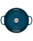 Фото #3 товара 7.25-Qt. Signature Enameled Cast Iron Round Dutch Oven