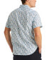 Фото #2 товара Men's Classic-Fit Fish-Print Button-Down Shirt