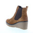 Фото #6 товара Diba True Nir Vana 75815 Womens Brown Suede Slip On Ankle & Booties Boots