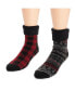 Фото #2 товара Носки Muk Luks 2-Pack Fleece Socks