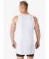 Big & Tall Longer Length Ribbed Cotton Tank