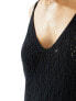 New Look crochet maxi beach dress in black crochet M - фото #5