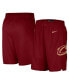 ფოტო #1 პროდუქტის Men's Wine Cleveland Cavaliers 2020/21 Association Edition Swingman Performance Shorts