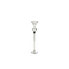 Candleholder Romimex Transparent Glass 6 x 23 x 6 cm