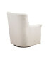 Mathis 29.5" Fabric Swivel Glider Chair