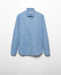 Фото #7 товара Men's Regular-Fit Cotton Chambray Shirt