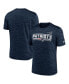 Фото #1 товара Men's Navy New England Patriots Yardline Velocity Performance T-shirt