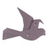 Wandaufhänger Origami Bird