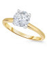 ფოტო #1 პროდუქტის Diamond (1 ct. t.w.) Engagement Ring in 14K White, Yellow or Rose Gold