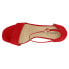 Фото #4 товара Chinese Laundry Teri Ankle Strap Block Heels Womens Red Dress Sandals TERI-610