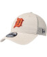 Фото #1 товара Men's Stone Detroit Tigers Game Day 9twenty Adjustable Trucker Hat