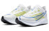 Фото #4 товара Кроссовки женские Nike Zoom Fly 3 легкие дышащие, низкие бело-голубо-желтые