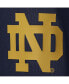 ფოტო #3 პროდუქტის Men's Navy Notre Dame Fighting Irish Sideline Performance Lightweight Quarter-Zip Jacket