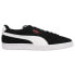 Фото #1 товара Puma Suede As Lace Up Mens Black, Red, White Sneakers Casual Shoes 381938-01