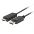 LANBERG 1.8 m HDMI To DisplayPort Converter