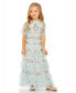 Little Girls Flutter Sleeve Lace Dress